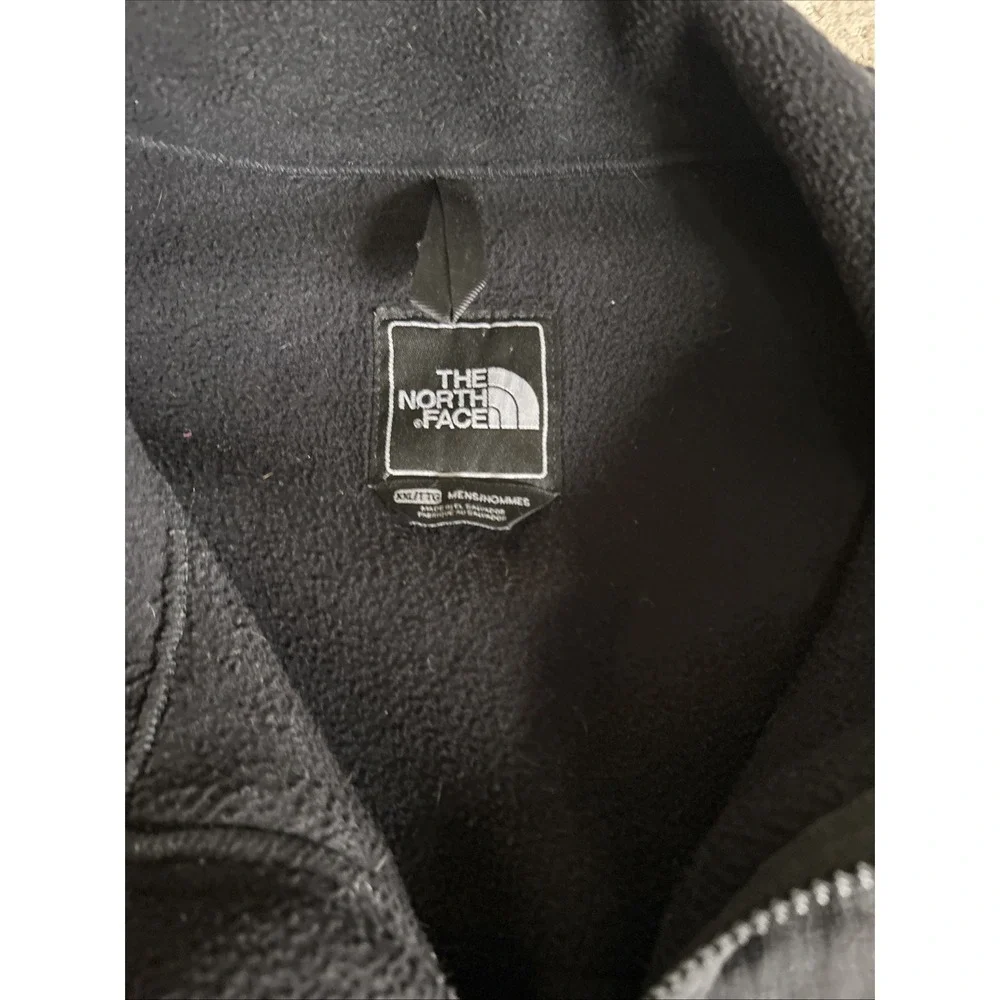 The North Face Denali Fleece Jacket Men's XXL/TTG Black Polartec Full Zip Y2K